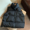 Cozy Y2K Autumn Winter Down Vest for Women - Stylish Harajuku Loose Jacket, Casual Windproof Waistcoat